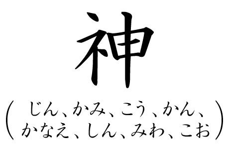 カッコいい苗字ランキング7位じんの漢字画像